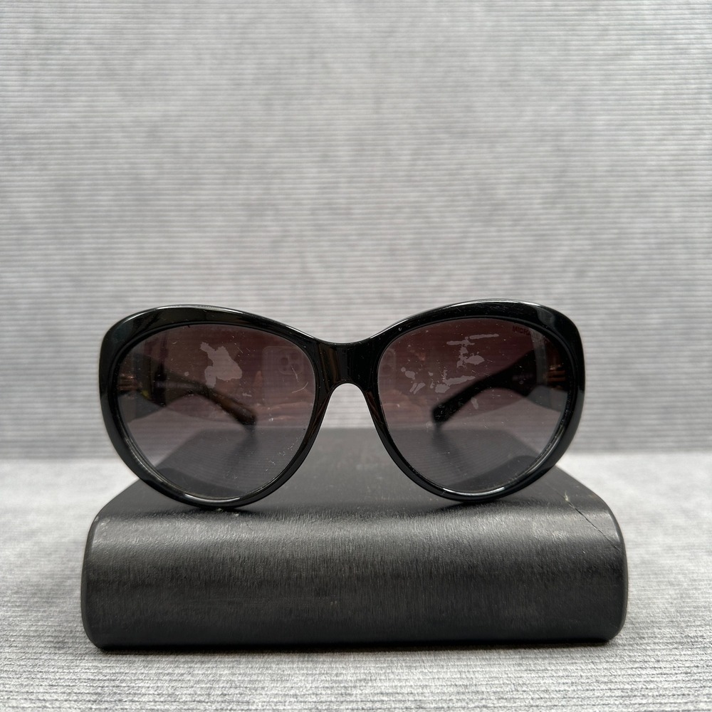 Michael Kors MK2002MB Paris Black Butterfly‎ Sunglasses Crystal Baguette Details